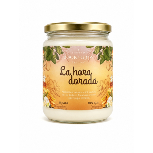 Book and Glow - *Perfect Moments* - Vela de Soja - La hora dorada