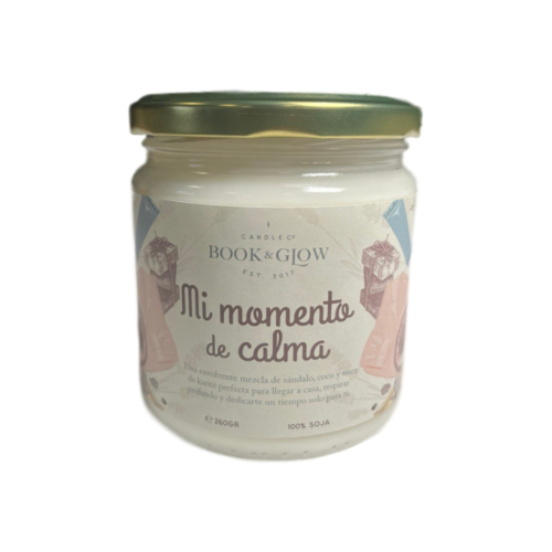 Book and Glow - *Perfect Moments* - Vela de Soja - Meu Momento de Calma