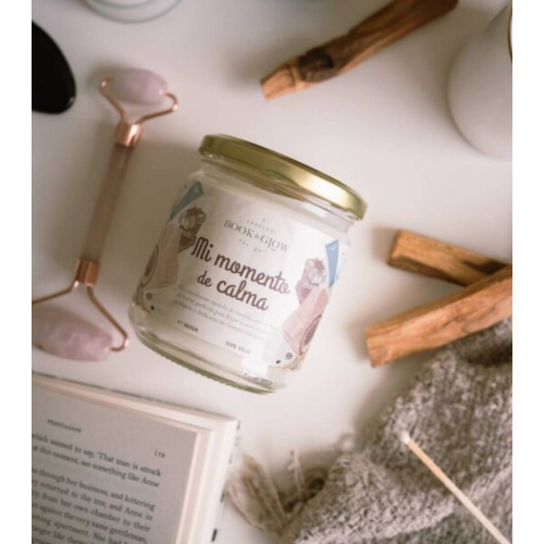 Book and Glow - *Perfect Moments* - Vela de Soja - Meu Momento de Calma