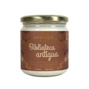 Book and Glow - *Perfect Moments* - Vela de Soja - Biblioteca antigua