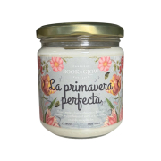 Book and Glow - *Momentos Perfeitos* - Vegan Soy Candle - A Primavera Perfeita