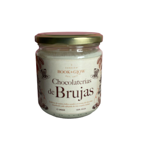 Book and Glow - *Wanderlust* - Velas de soja - Chocolaterías de Brujas