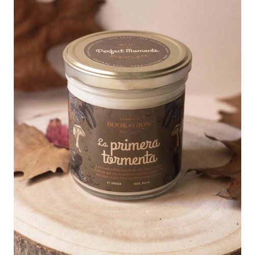 Book and Glow - *Perfect Moments* - Soy Candle - La primera tormenta