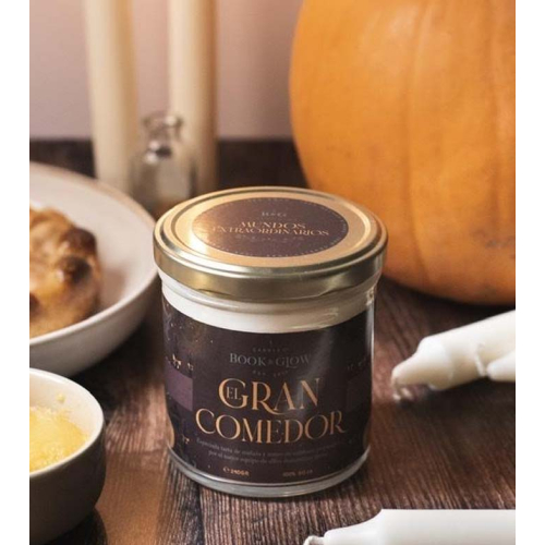 Book and Glow - *Mundos Extraordinarios* - Velas de soja - El Gran Comedor