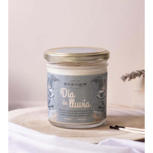 Book and Glow - *Perfect Moments* - Velas de soja - Día de lluvia