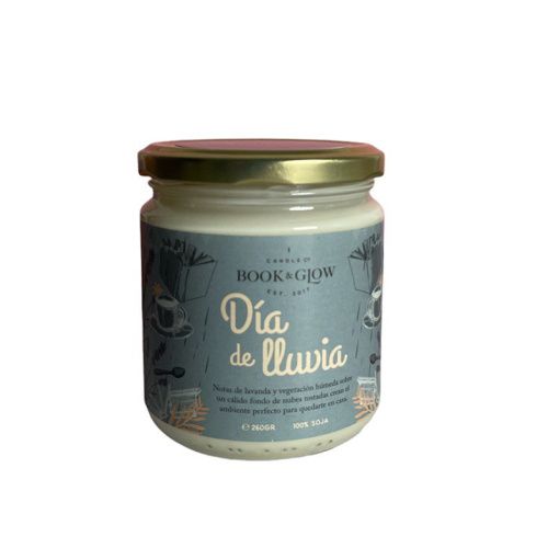 Book and Glow - *Perfect Moments* - Velas de soja - Día de lluvia