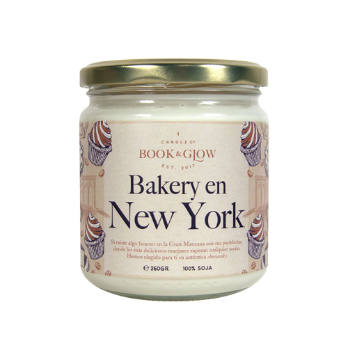Book and Glow - *Wanderlust* - Velas de soja - Bakery en New York