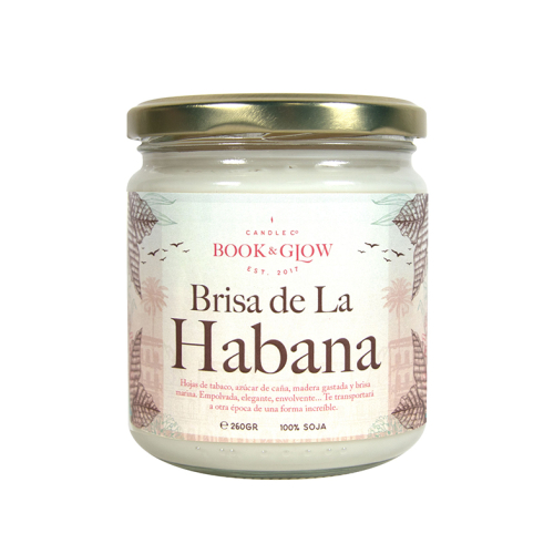 Book and Glow - *Wanderlust* - Soy Candle - Brisa de La Habana