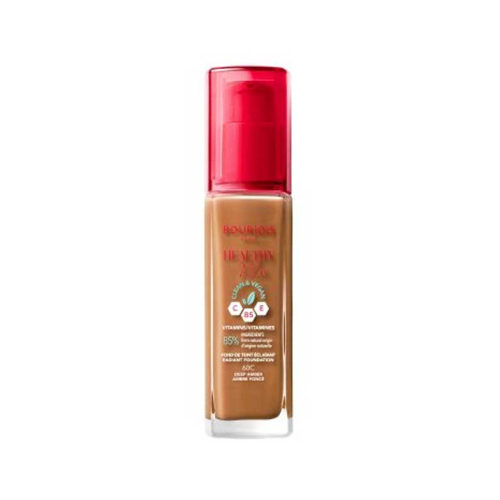 Bourjois - Base Healthy Mix Clean Foundation - 60C: Deep Amber