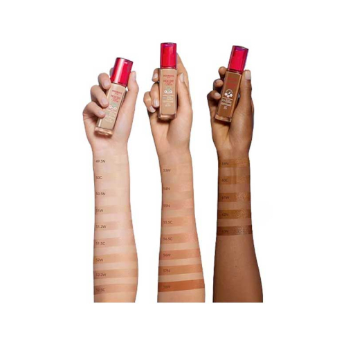 Bourjois - Base Healthy Mix Clean Foundation - 60C: Deep Amber