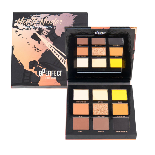BPerfect - *Compass of Creativity* - Paleta de Sombras North Nudes