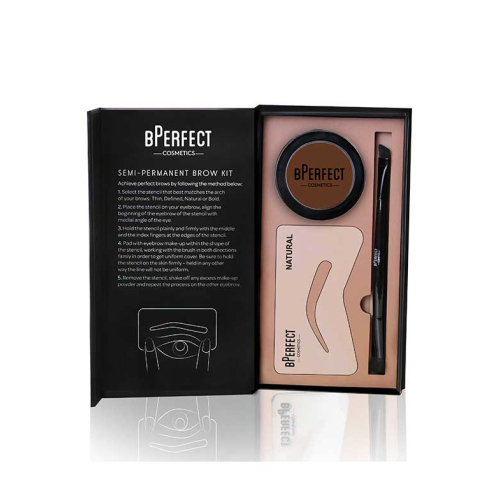 BPerfect - Kit de sobrancelha Semi-Permanent Brow Kit - Brown