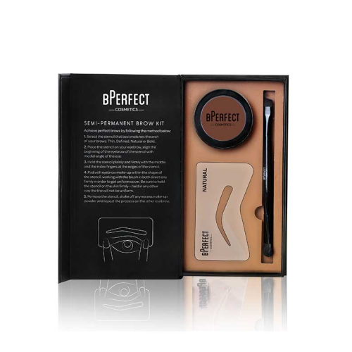 BPerfect - Kit de sobrancelha Semi-Permanent Brow Kit - Irid Brown