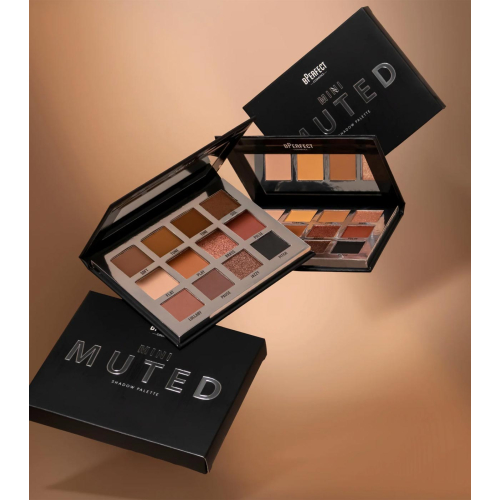 BPerfect - Paleta de sombras Muted Mini
