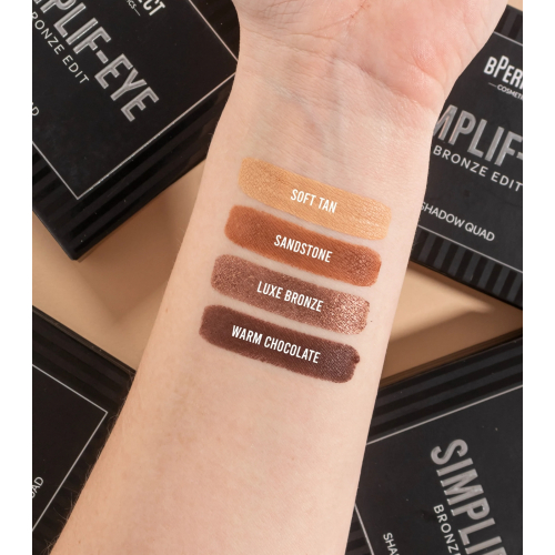 BPerfect - *Simplif-Eye* - Paleta de Sombras - Bronze Edit