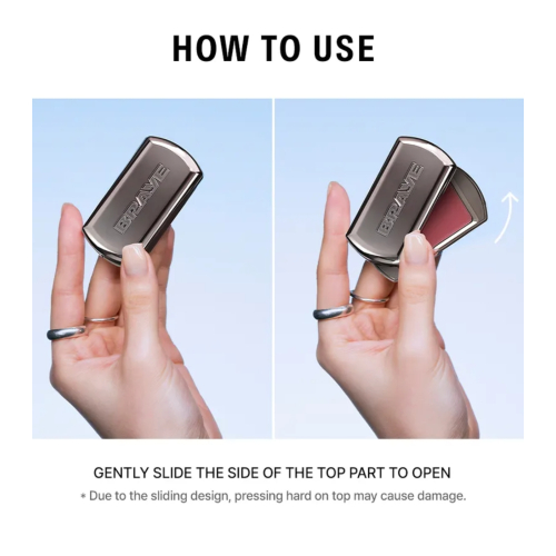 Braye - Bálsamo para lábios e bochechas Lipsleek Blur - 09: Proud