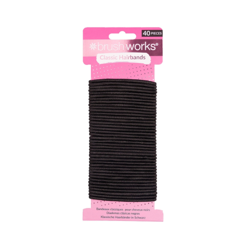 Brushworks - Pack de elásticos de cabelo Classic