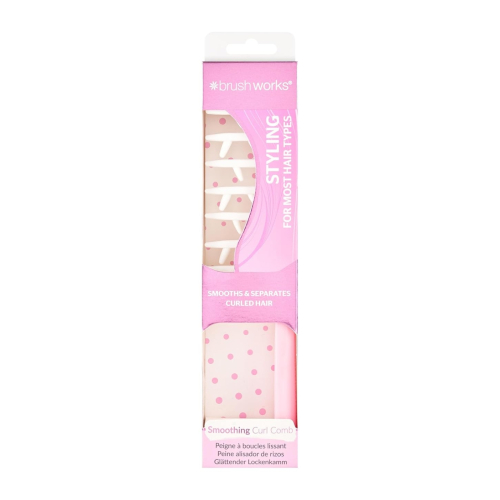 Brushworks - Escova para cabelos cacheados Smoothing Curl Combo