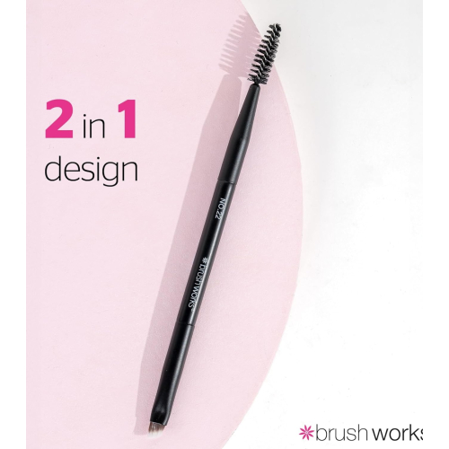 Brushworks - Pincel para Sobrancelhas - Nº 22