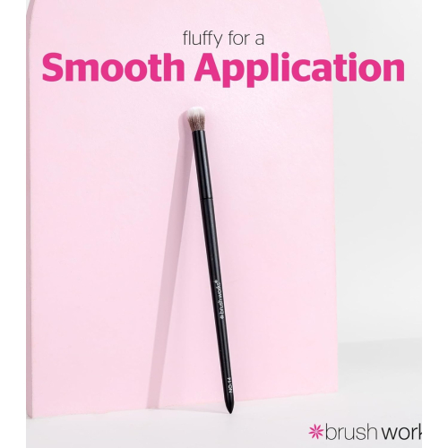 Brushworks - Pincel para Olhos Fluffy Blending - Nº 14