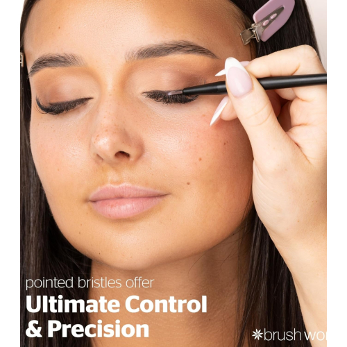 Brushworks - Pincel para Olhos Precise Liner - Nº 23