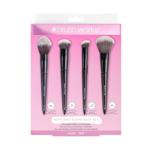 Brushworks - Conjunto de Pincéis Buff and Blend Face Set