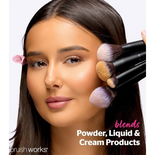 Brushworks - Conjunto de Pincéis Buff and Blend Face Set