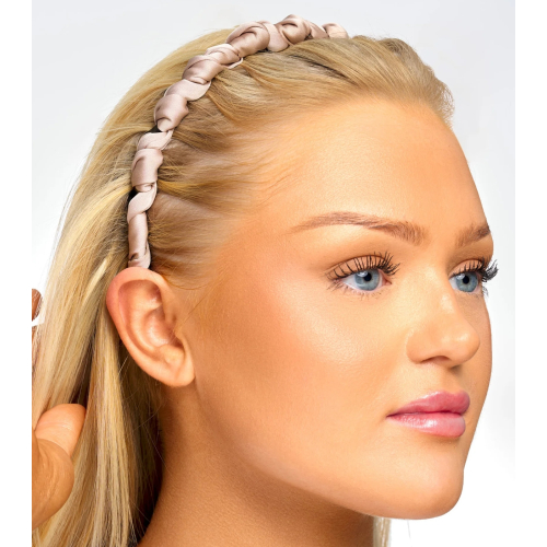 Brushworks - Conjunto de diademas Ribbon Zig Zag
