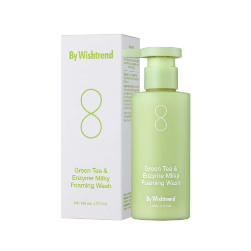 By Wishtrend - Espuma de limpeza Green Tea & Enzyme Milky