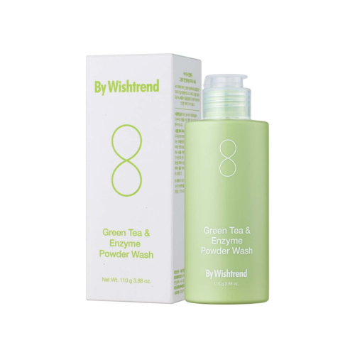 By Wishtrend - Pó de Limpeza Facial Green Tea & Enzyme - Pele Mista e Oleosa