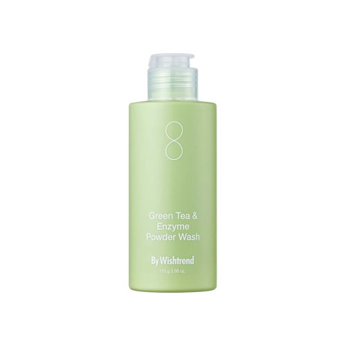 By Wishtrend - Pó de Limpeza Facial Green Tea & Enzyme - Pele Mista e Oleosa