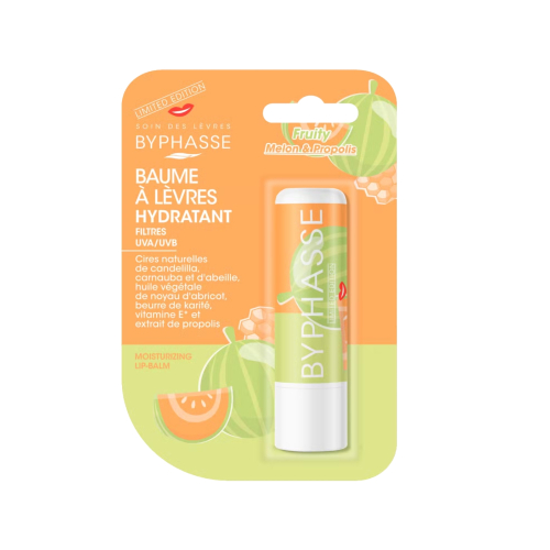 Byphasse - Bálsamo Labial Fruity - Melon & Propolis