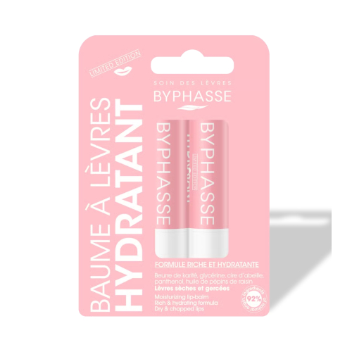 Byphasse - Bálsamo Labial Hidratante - Pink Edition