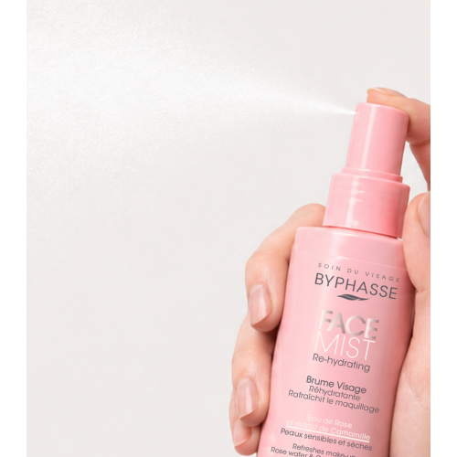 Byphasse - Névoa facial Face Mist Re-Hydrating - Pele seca e sensível