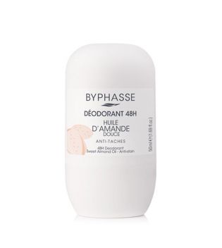 Byphasse - Desodorante Roll-on 48h Óleo de Amêndoas Doces