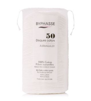 Byphasse - Discos de algodão ovais - 50 units
