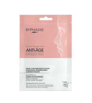 Byphasse - Máscara facial Skin Booster - Anti-envelhecimento
