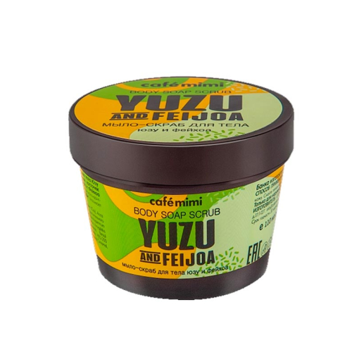 Café Mimi - Esfoliante corporal Yuzu e feijoa