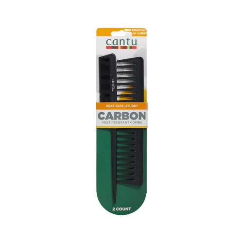 Cantu - Conjunto de 2 pentes Carbon Melt Resistant