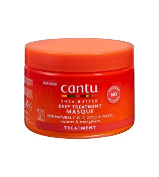 Cantu - *Shea Butter for Natural Hair* - Máscara reparadora com manteiga de karité Deep Treatment