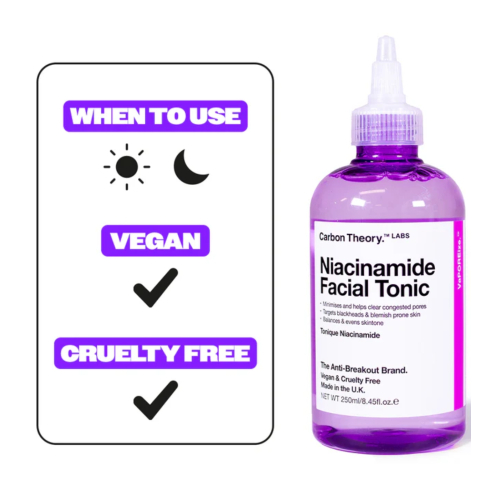 Carbon Theory - *VaPOREize* - Tônico Facial de Niacinamida