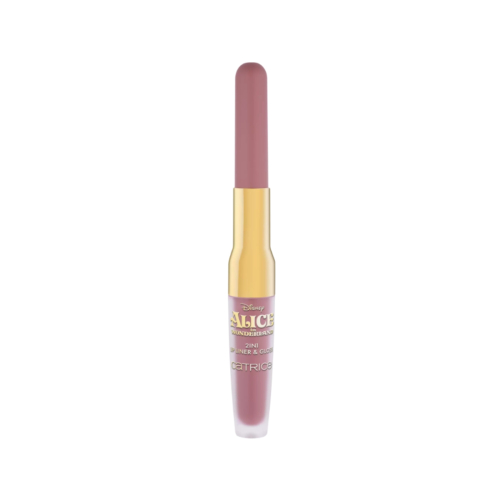 Catrice - *Alice in Wonderland* - Lápis labial e gloss 2 em 1 - 01: How Curious