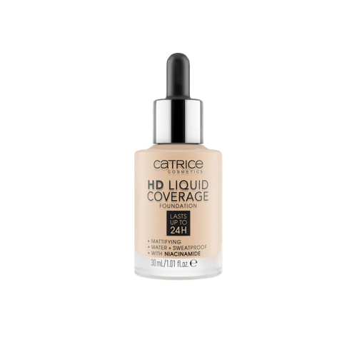 Catrice - Foundation HD Liquid Coverage:  010 Light Beige