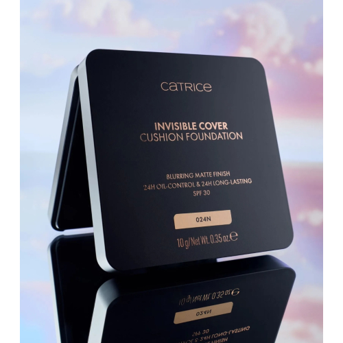 Catrice - Base de maquilhagem Invisible Cover Cushion Foundation - 024N