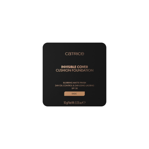 Catrice - *Glass Cloud* - Base de Maquiagem Invisible Cover Cushion Foundation - C042C