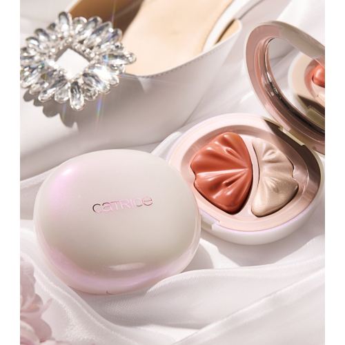Catrice - *Noivas e Melhores Amigas* - Duo de blush e iluminador - C01: Vow To Glow