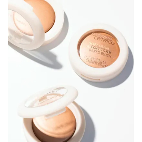 Catrice - Colorete em pó Soft Glam Baked Blush - 060: Blonzer Heat