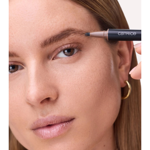 Catrice - Delineador de sobrancelhas Feather Brow Filler Waterproof - 010: Ash Brown