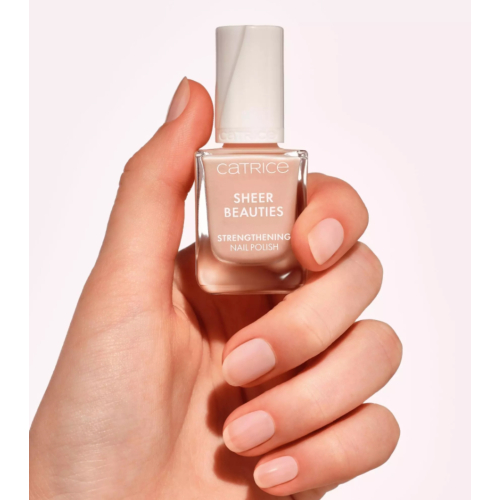 Catrice - Esmalte fortalecedor Sheer Beauties - 020: Roses Are Rosy