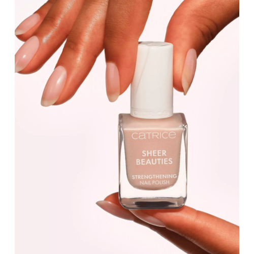 Catrice - Esmalte fortalecedor Sheer Beauties - 020: Roses Are Rosy